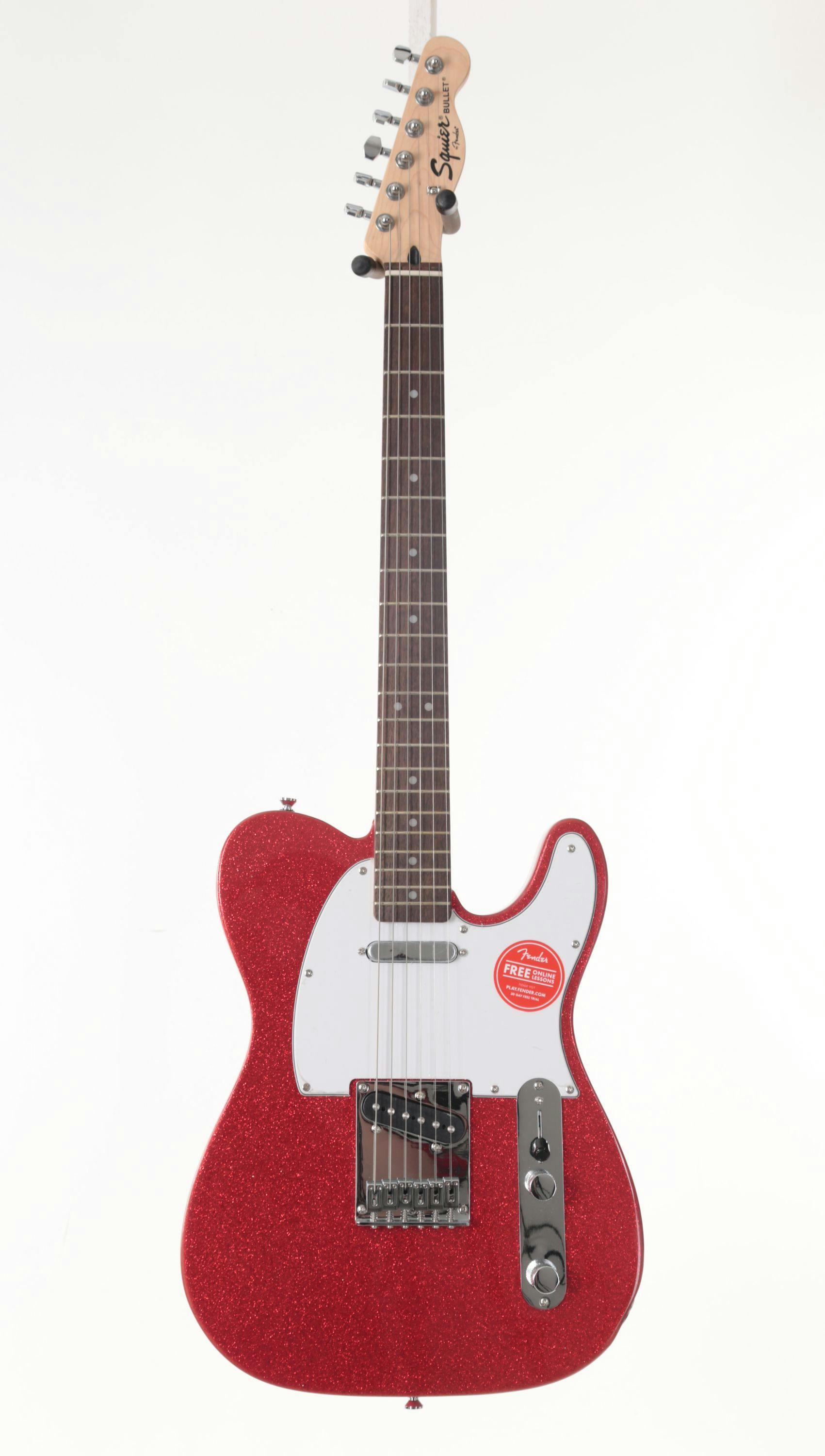 Red sparkle deals squier telecaster